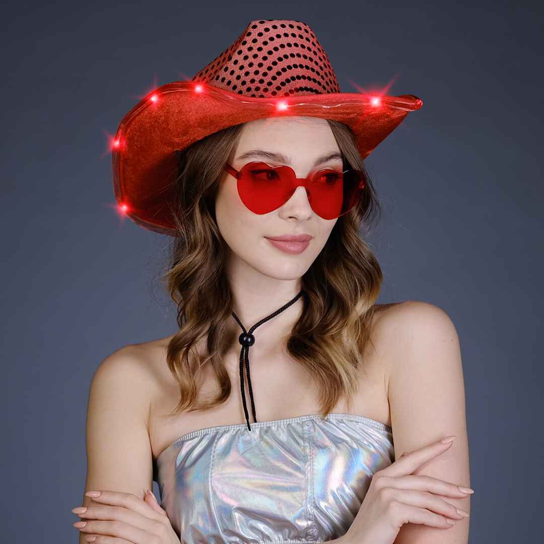 hot red cowgirl hat party cowgirl hat red feather cowgirl hats red western red tiara cowboy hat