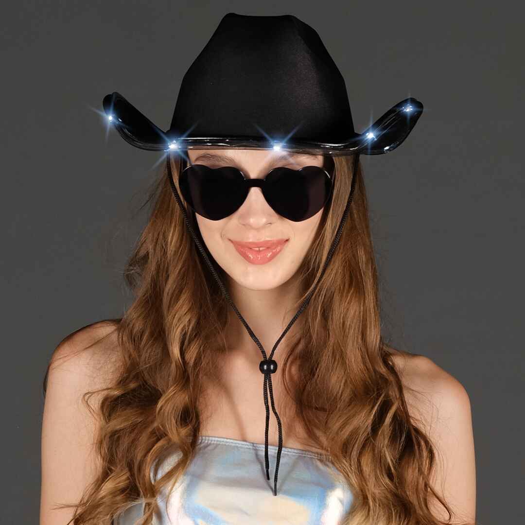 black light up cowgirl hat cowboy hats for women cowboy hats cowgirl hats women