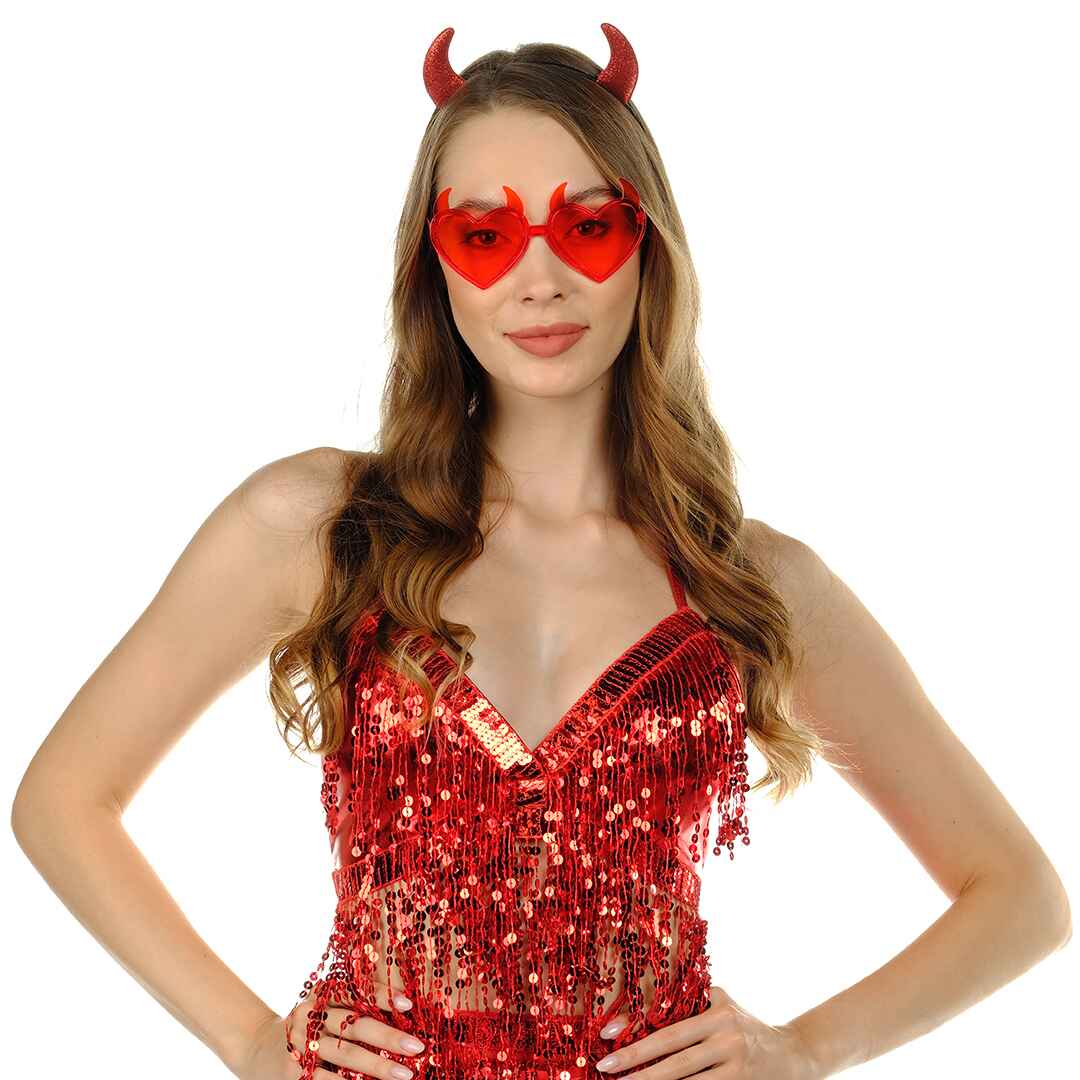Halloween Devil Costume Accessories - Cosplay Accessories for Women, Men and Kids