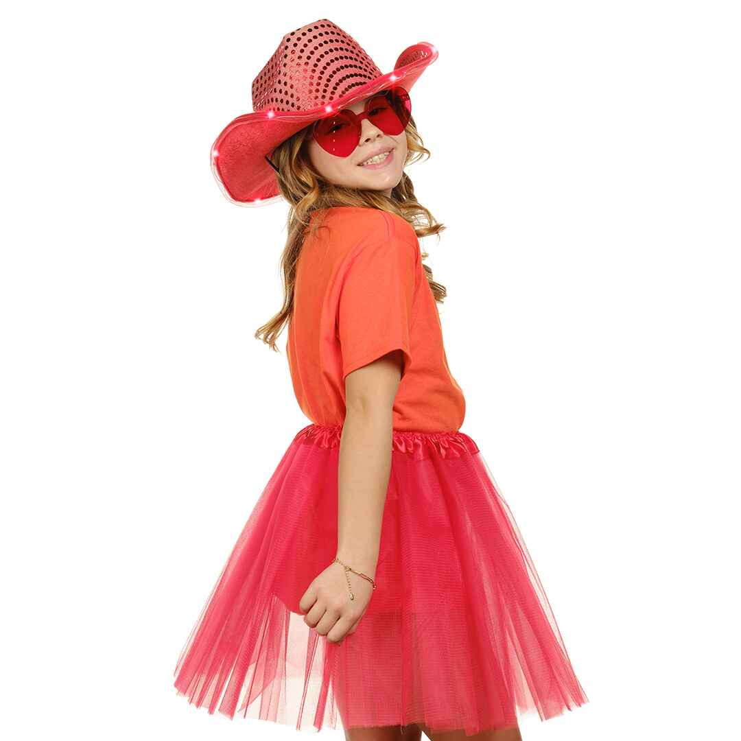 red cowgirl hat with feathers cow girl halloween dark fluffy cowgirl hat cowgirl hat with feathers