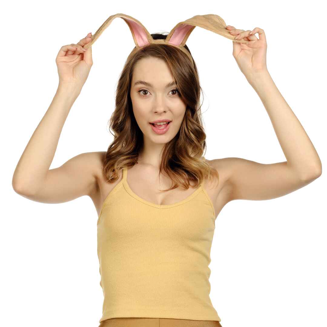 - Mellow and Pink Bunny Cosplay Costume Accessories for Kids and Adults