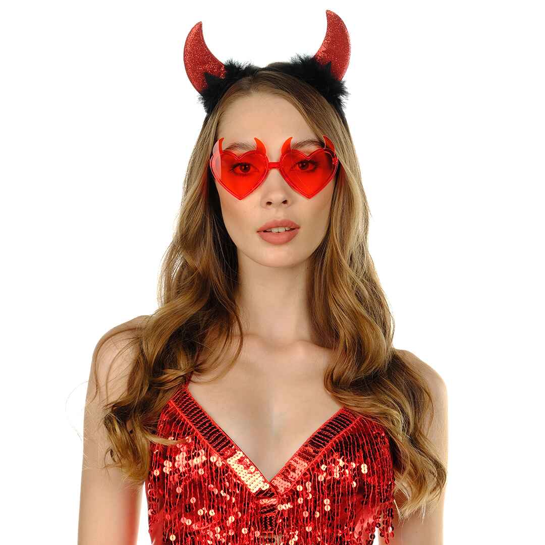 disfraces de diabla para mujer small horns cute decil ears and wings womens devil horns cool glitter
