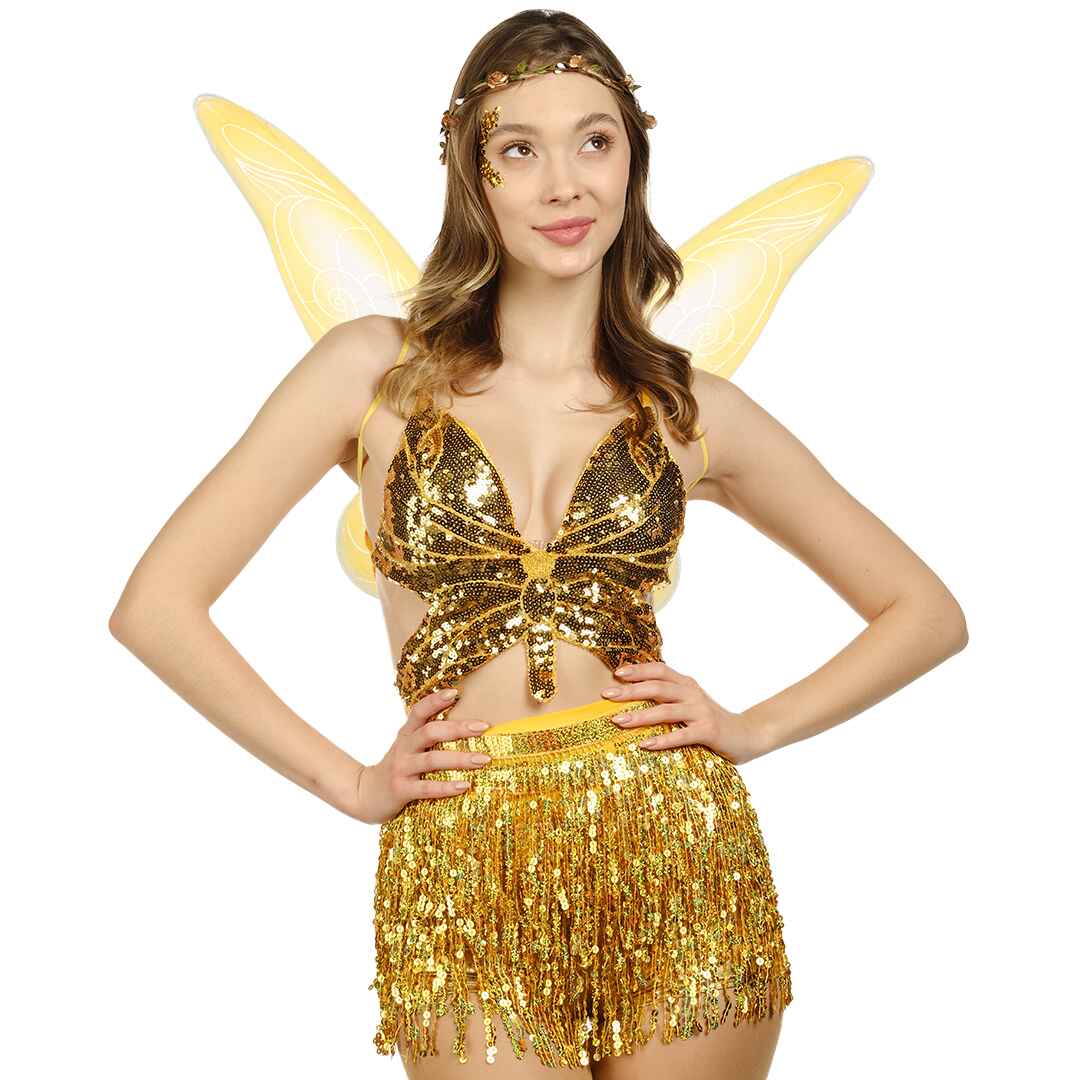 Halloween fairy tale costume prime one day shipping wings