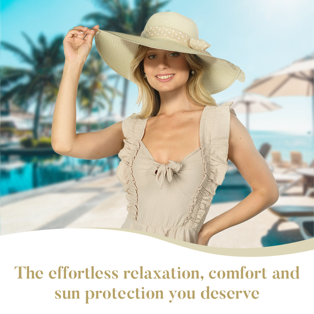 flippy hat ladies hats with brim, oversized beach hat