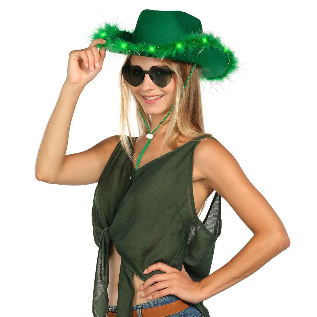 Saint Patrick's Day Cowboy Hat