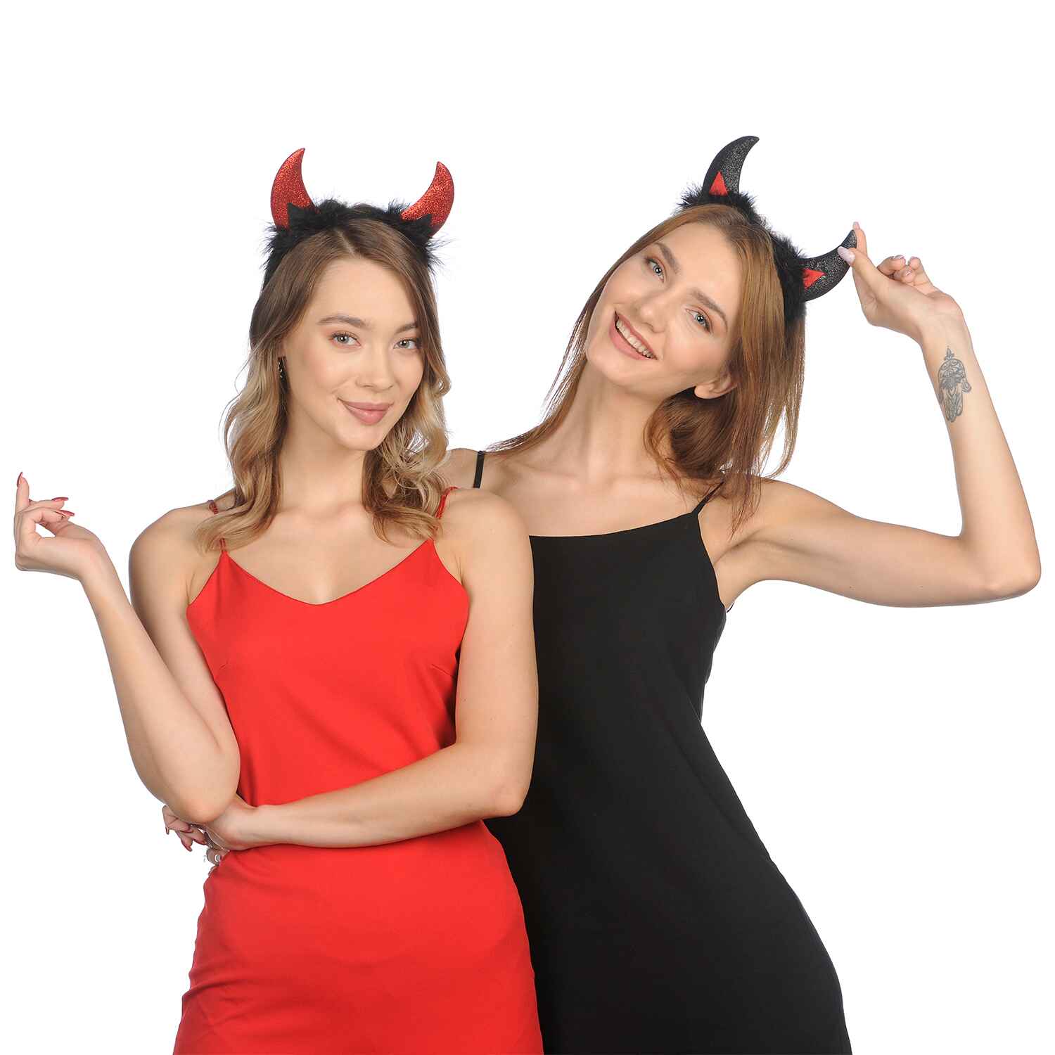 Glitter Devil Ears Headband -| Devil Costume Accessories