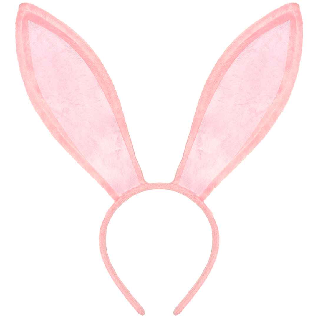 Funcredible Pink Bunny Ears Headband