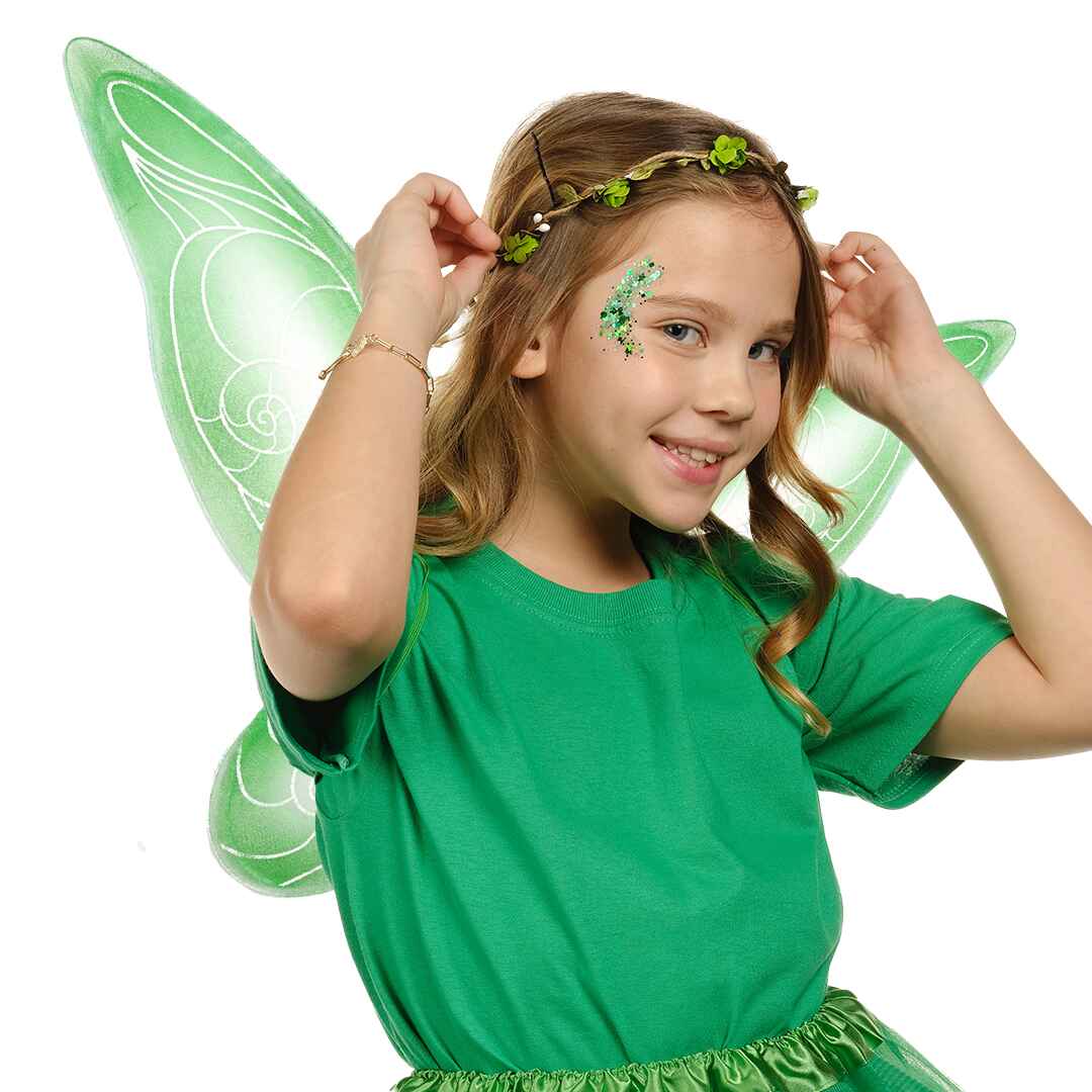 Green Fairy Wings - Fairy Costume Accessories for Women - Funcredible