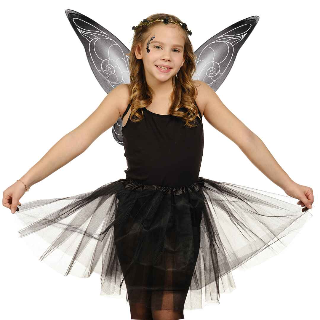 Funcredible Fairy Accessories Set - Fairy Wings, Fairy Crown with Glitter -  Tooth Fairy Wings - Party Favors for Women