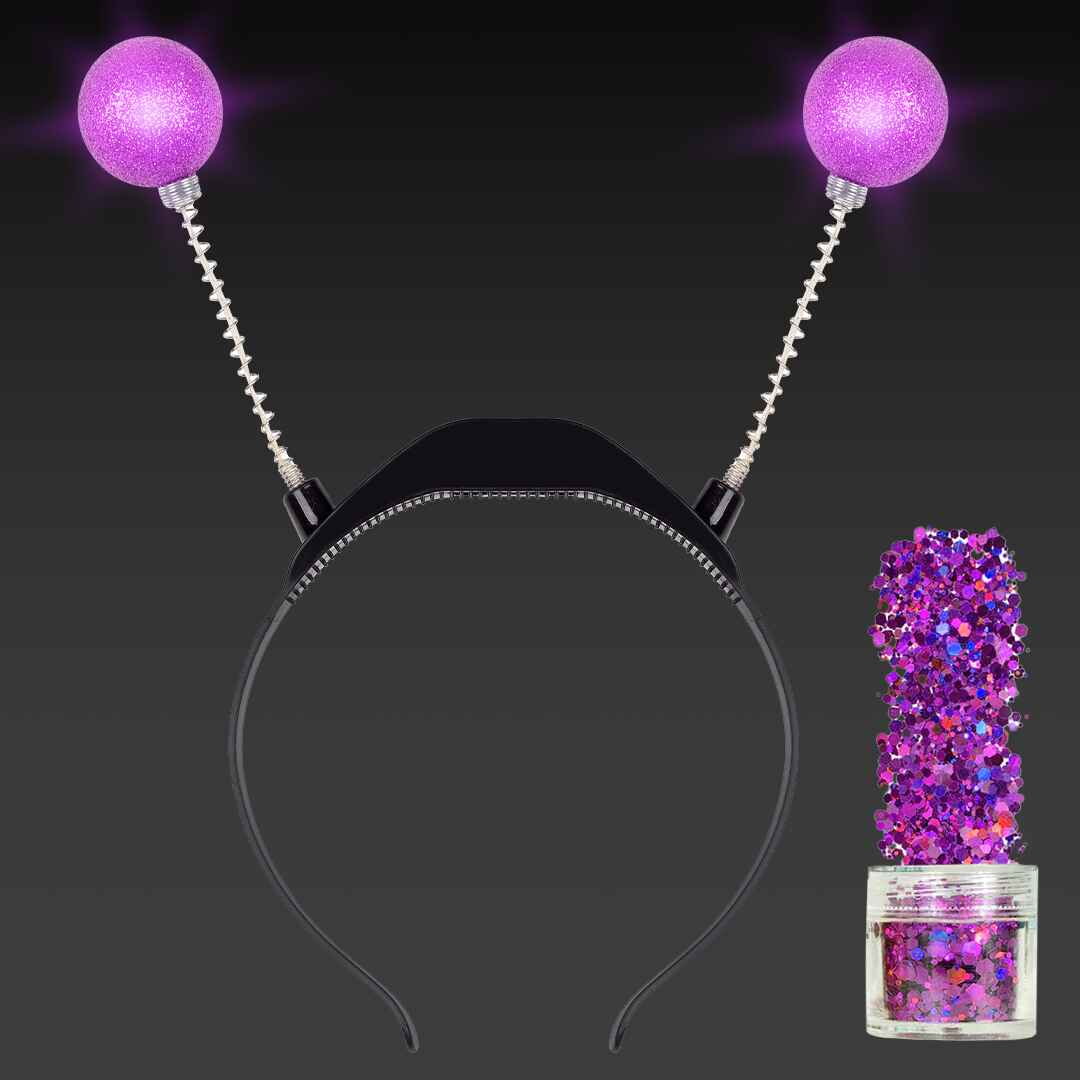 purple light up alien headband adult alien headband alien antenna