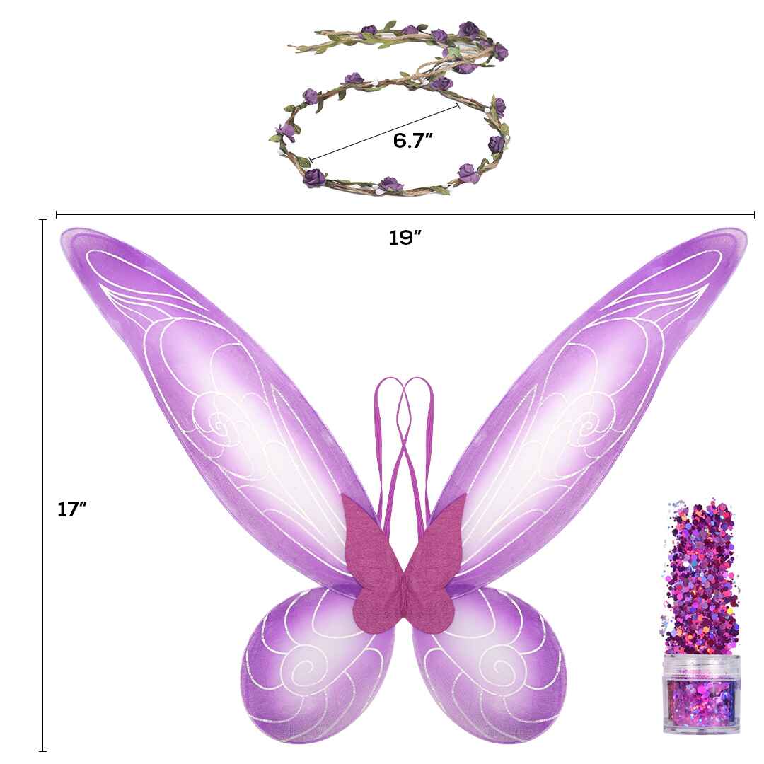 noapoa wings bloom winx club fairy odd parents butterfly wings halloween cosplay women fairy costume