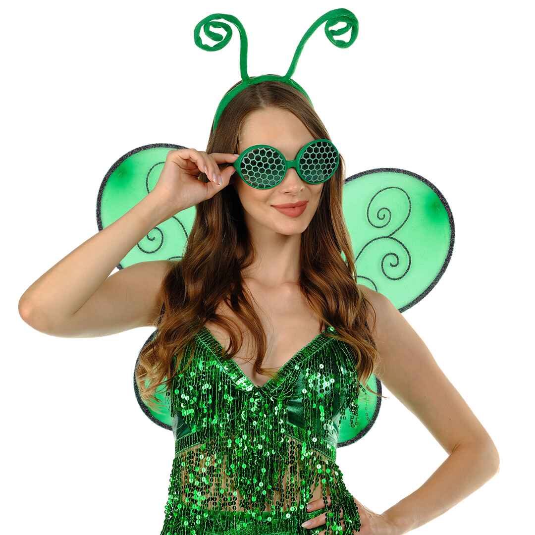 grasshopper costume headband, realistic grasshopper costume