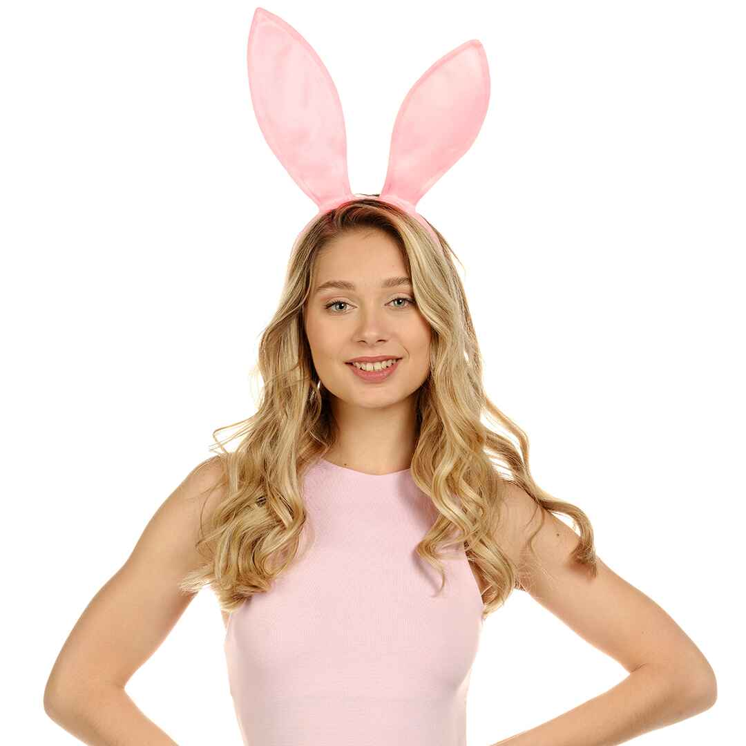 rabbit ears velvet lace pinky ear bunny headbands 