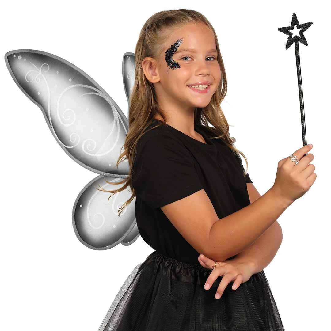 tooth fairies costume for girls toddler dark wing