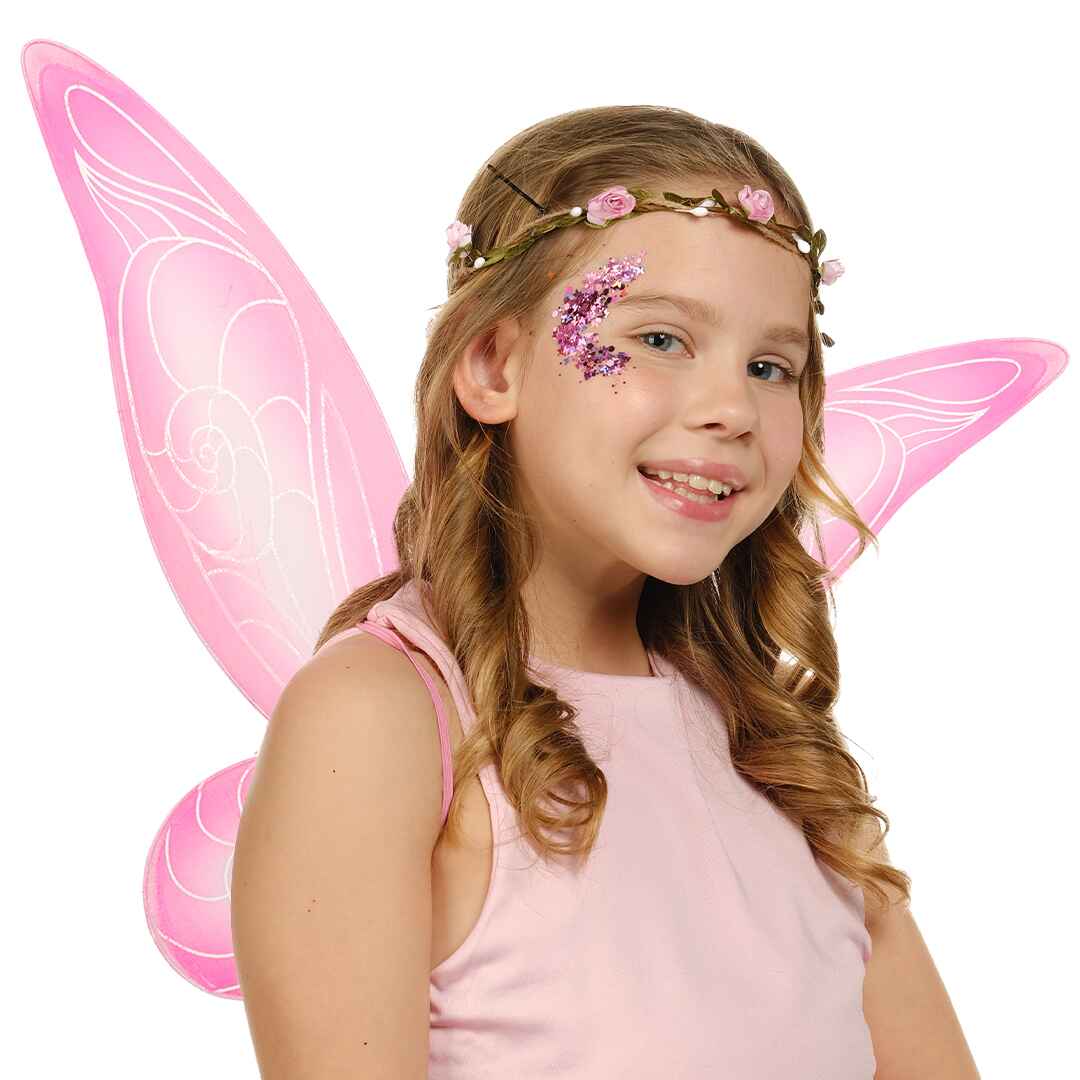 toddler light wing realistic fairy wigs little sparkly angel wings  bloom winx club costume