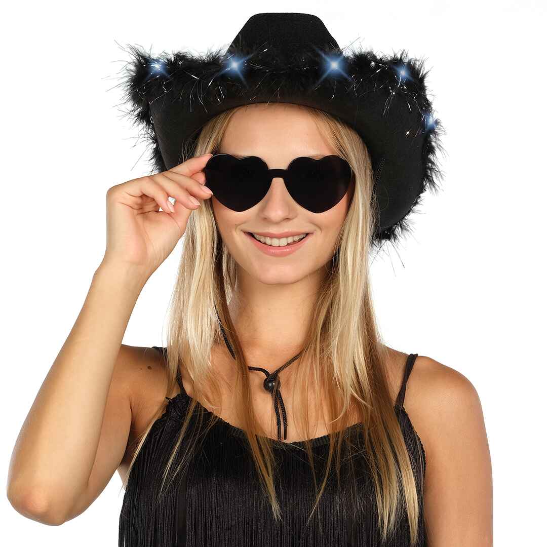 black light up cowboy hat cowgirl hat cowboy hats for women 