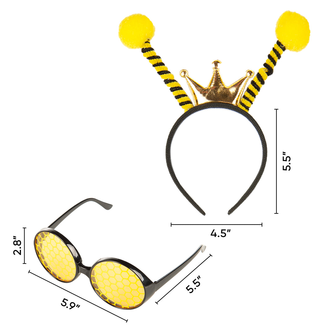 Sydney So Sweet Bee Headband Antennas, Kid or Adult Costume Accessories