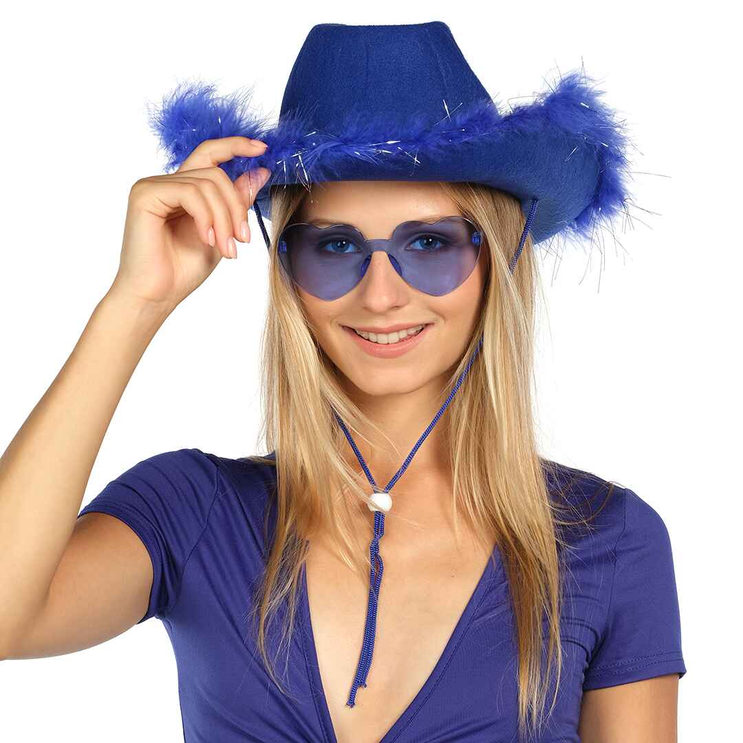  womens accesorios cowboy bride soace cowgirl squints hat and glasses wemon speace