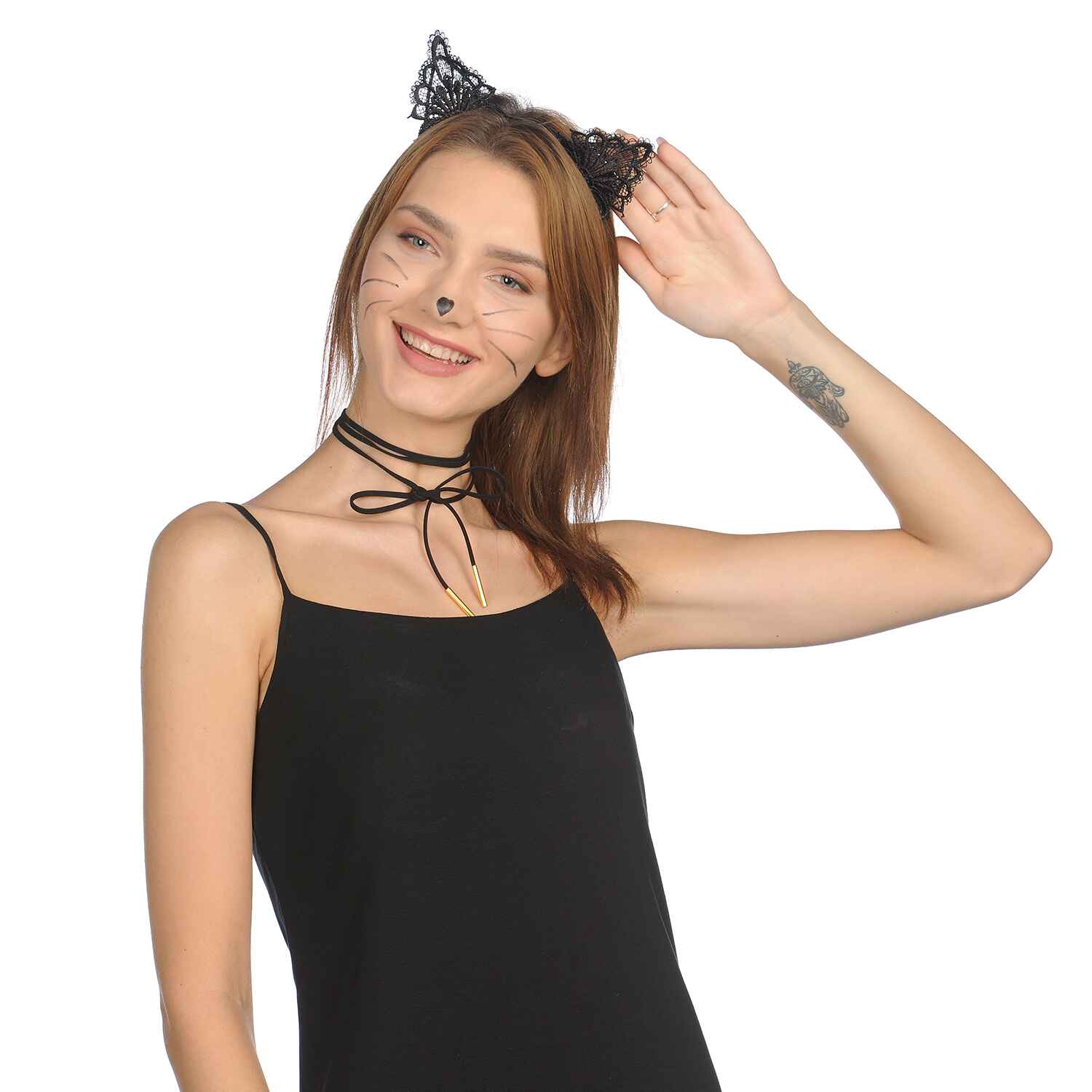 collar batgirl calico paws catwomen sequin panther disfraces de gatita para niñas, necklace light 