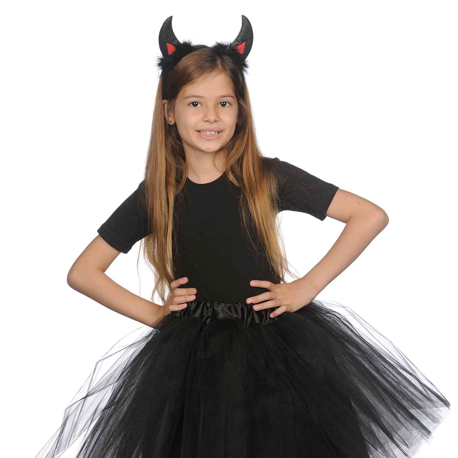 devil headband maleficent horns and tail angel adult cosplay headpiece 
