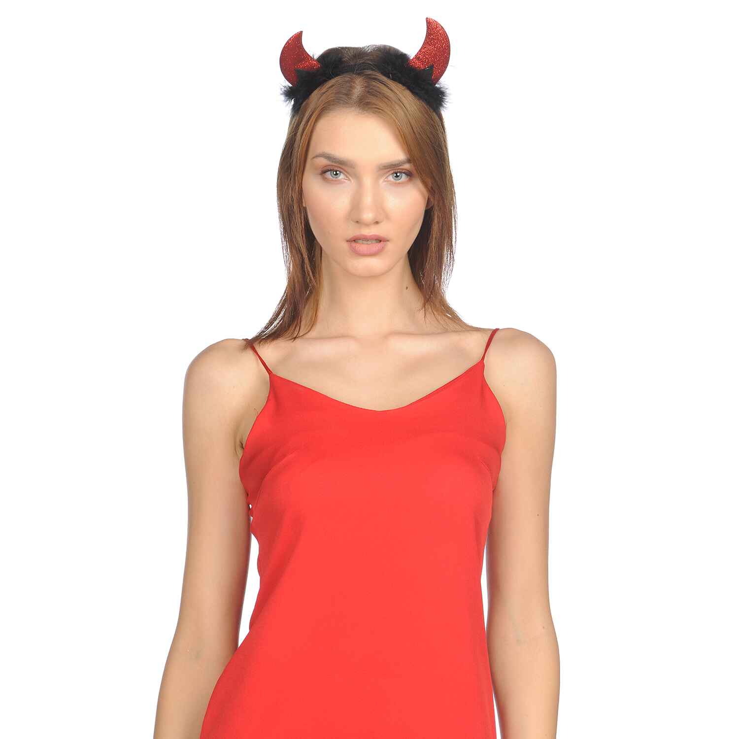 glittery devil horns with halo headband cheap devil horns same day delivery wire devil horns red
