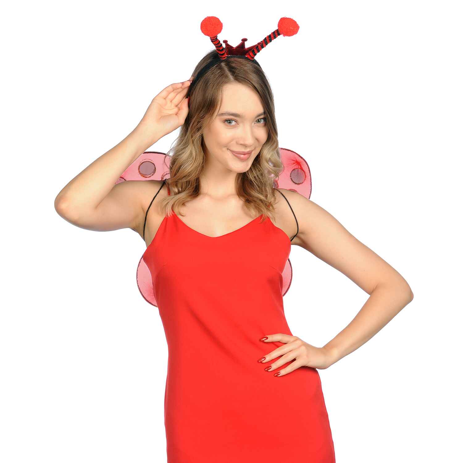 lady bug ears costume for girl lady bug antenna headband lady bug custom for girls set mochipuni