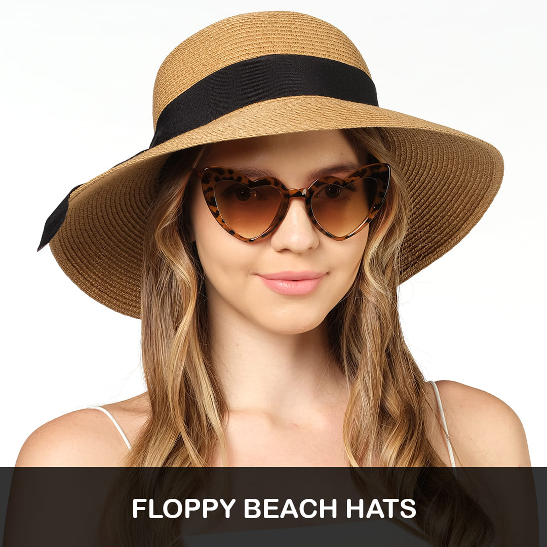 floppy beach hats
