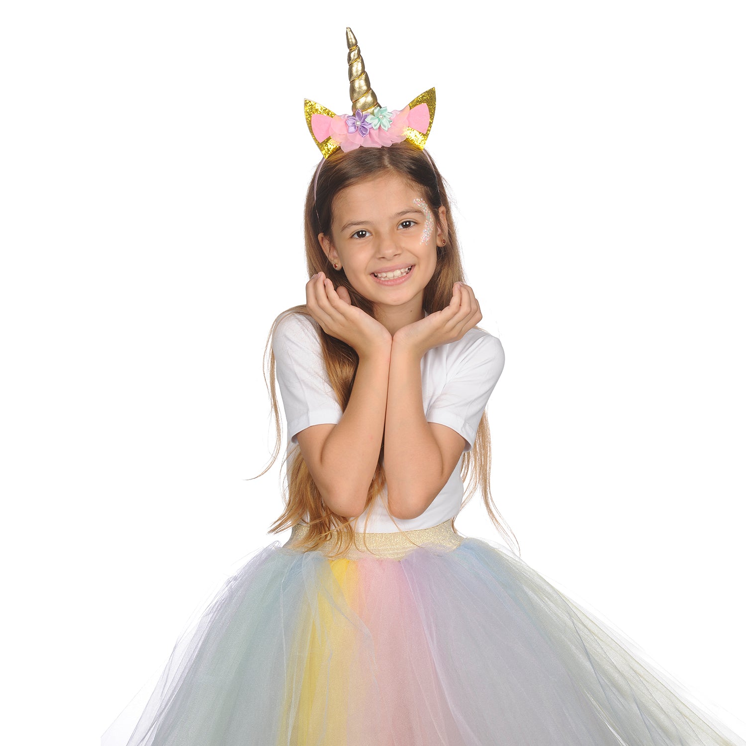 Unicorn Headband with Chunky Glitter - Unicorn Horn Headband and Chunky Glitter - FUNCREDIBLE